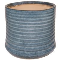 Кашпо Vintage d14; h13см синий  072493