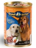 Корм для собак Верные друзья 850гр СОУС говядина