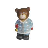 Медведь с колокольчиком (золото)L8W6.5H12 714182