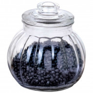 Банка для сыпучих продуктов стеклянная с крышкой 1,3л BOLLA