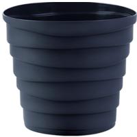 Кашпо Бархан 2,25л антрацит КШ-4318