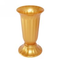 Вазон д/срезки Цветочный №1 2,5л золото 