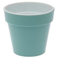 Кашпо Порто 9л нефритовый с вставкой