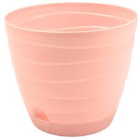 Кашпо Бриз 2,7л пудровый с прик. под. /10шт/Рад