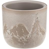 Кашпо МИКРИТ 1,9л бежевый слайн М3265 /15шт/М-пласт