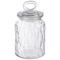 Банка д/сыпуч. прод. 0,95л FANTASIA стеклянная с крышкой 107834 /12шт/Mallony