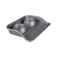 Миска для животных набор с лотком 2*0,3л