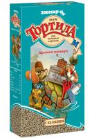 Корм для черепах  Тортила М Крепкий панцирь для водяных чернилами с кальцием 90г