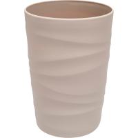 Стакан д/ванной комнаты Keeplexl Wave бежевый топаз KL3304 /24шт/ПР