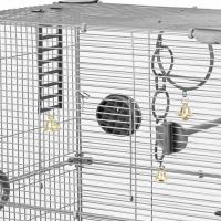 Кормушка д/птиц круглая D65мм серая 5063/Дарэлл