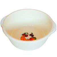 Таз 8л "Люкс" с ручками слоновая кость 03020 /10шт/Арз