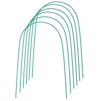 Дуга парниковая 4м металл в ПВХ набор 6шт d9*10мм (4*1,7*1м) зеленый/шт/Л