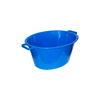 Таз 28л овальный синий /03043 