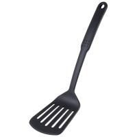 Лопатка с отверстиями 31*9см черный нейлон CUOCO/24шт/003587/Mallony