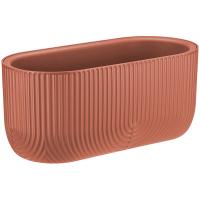 Балконный ящик Рамона 38,5*18см 6л терракот с вставкой М3273 /1шт/М-пласт