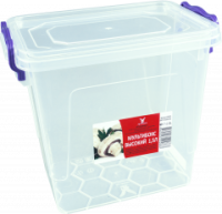 Контейнер 1,5л мультибокс высокий прозрачный 