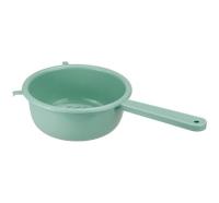 Дуршлаг D20см с ручкой фисташковый ротанг М1130/26шт/М-пласт