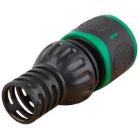 Полив Соединитель с аквастопом 1/2 с поддержкой шланга 109076 /200шт/ PARK