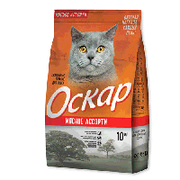 Корм для кошек Оскар Мясное Ассорти 10кг сухой