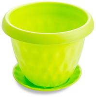 Кашпо "Розетта" 21л зеленый С130ЗЕЛ