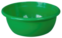 Таз 12л круглый зеленый 03025