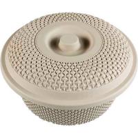 Чаша 4,5л Вива с крышкой латте 03096 /30шт/ Арз