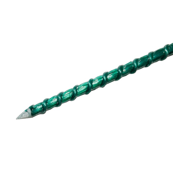 Опора д/растений 120см д.10 композит (5шт) зеленая рифленая /PROROST