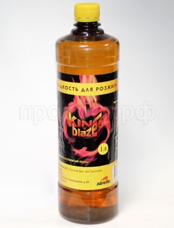 Жидкость для розжига 1л King of Blaze