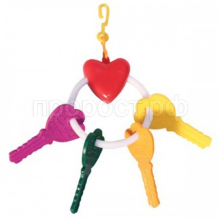 Игрушка для птиц Связка ключей 